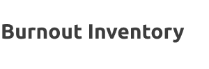 Burnout Inventory